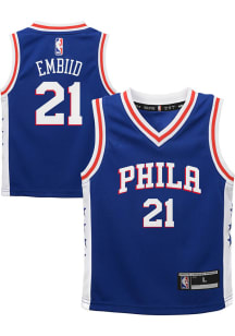 Joel Embiid  Outer Stuff Philadelphia 76ers Toddler Blue Road Jersey Basketball Jersey