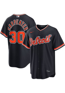 Kerry Carpenter Detroit Tigers Mens Replica Alt Jersey - Navy Blue