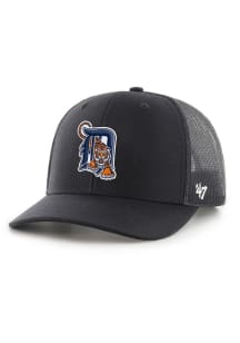 47 Detroit Tigers Cooperstown Trucker Adjustable Hat - Black