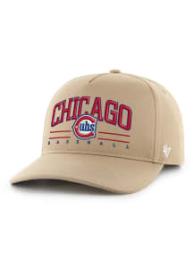 47 Chicago Cubs Khaki Roscoe Hitch Adjustable Hat - Tan