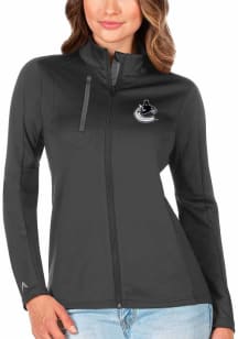 Antigua Vancouver Canucks Womens Grey Generation Light Weight Jacket