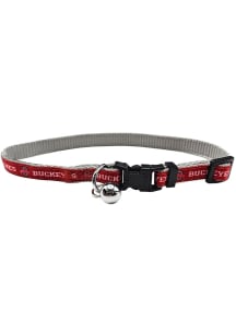 Ohio State Buckeyes Satin Cat Pet Collar