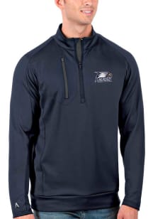 Antigua Georgia Southern Eagles Mens Navy Blue Generation Long Sleeve Qtr Zip Pullover