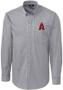 Cutter and Buck Los Angeles Angels Mens Charcoal City Connect Easy Care Stretch Big and Tall Dress..