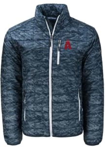 Cutter and Buck Los Angeles Angels Mens Navy Blue City Connect Rainier PrimaLoft Printed Filled Ja..