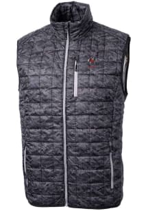 Cutter and Buck Georgia Bulldogs Mens Black Alumni Rainier PrimaLoft Printed Sleeveless Jacket