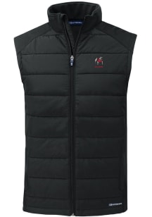 Cutter and Buck Georgia Bulldogs Mens Black Alumni Evoke Sleeveless Jacket