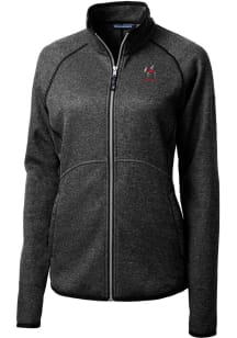 Cutter and Buck Georgia Bulldogs Womens Charcoal Alumni Mainsail Light Weight Jacket