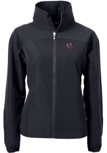 Cutter and Buck Georgia Bulldogs Womens Black Alumni Charter Eco Light Weight Jacket