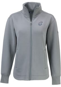 Cutter and Buck Columbus Clippers Womens Grey Roam Light Weight Jacket