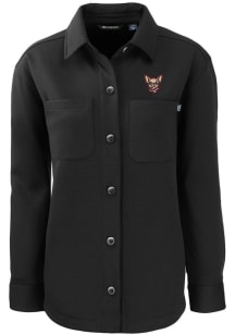 Cutter and Buck El Paso Chihuahuas Womens Black Roam Shirt Light Weight Jacket