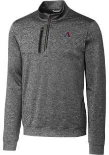 Cutter and Buck Arizona Diamondbacks Mens Charcoal Stealth Long Sleeve Qtr Zip Pullover