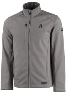 Cutter and Buck Arizona Diamondbacks Mens Grey Evoke Light Weight Jacket