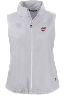 Cutter and Buck Massachusetts Minutemen Womens Grey Charter Vest