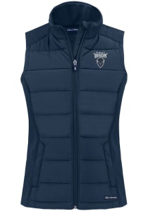 Cutter and Buck Howard Bison Womens Navy Blue Evoke Vest