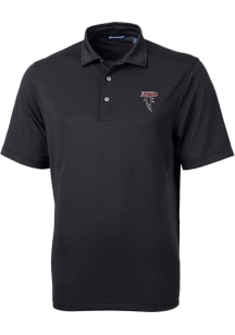 Cutter and Buck Atlanta Falcons Black HISTORIC Virtue Eco Pique Style Big and Tall Polo