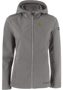 Cutter and Buck Baylor Bears Womens Grey Evoke Light Weight Jacket