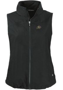 Cutter and Buck Colorado Buffaloes Womens Black Charter Vest