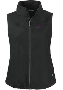 Cutter and Buck K-State Wildcats Womens Black Charter Vest