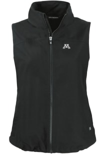 Cutter and Buck Minnesota Golden Gophers Womens Black Charter Vest