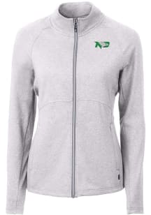 Cutter and Buck North Dakota Fighting Hawks Womens Grey Adapt Eco Light Weight Jacket
