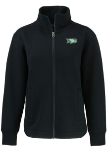 Cutter and Buck North Dakota Fighting Hawks Womens Black Roam Light Weight Jacket
