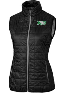 Cutter and Buck North Dakota Fighting Hawks Womens Black Rainier PrimaLoft Vest