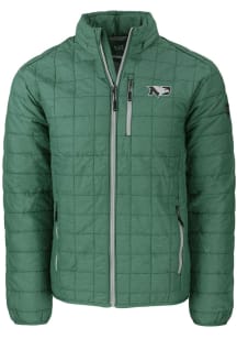 Cutter and Buck North Dakota Fighting Hawks Mens Green Rainier PrimaLoft Filled Jacket