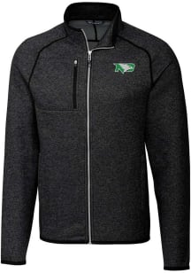 Cutter and Buck North Dakota Fighting Hawks Mens Charcoal Mainsail Medium Weight Jacket
