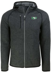 Cutter and Buck North Dakota Fighting Hawks Mens Charcoal Mainsail Light Weight Jacket