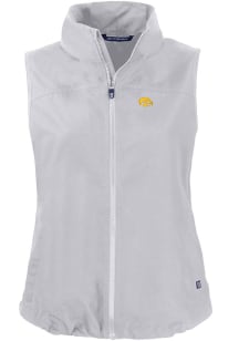 Cutter and Buck Iowa Hawkeyes Womens Grey Charter Vest
