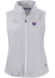 Cutter and Buck Washington Huskies Womens Grey Charter Vest