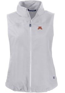 Cutter and Buck Minnesota Golden Gophers Womens Grey Charter Vest