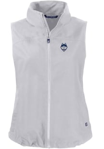 Cutter and Buck UConn Huskies Womens Grey Charter Vest