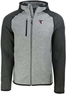 Cutter and Buck Cleveland Guardians Mens Grey Mainsail Light Weight Jacket
