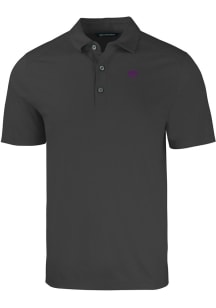 Cutter and Buck K-State Wildcats Black Forge Logo Big and Tall Polo