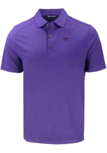 Cutter and Buck K-State Wildcats Purple Forge Big and Tall Polo