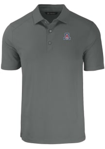Cutter and Buck Arizona Wildcats Grey Forge Big and Tall Polo