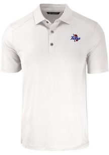 Cutter and Buck Tulsa Golden Hurricane White Forge Big and Tall Polo