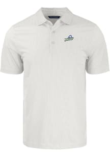 Cutter and Buck Florida Gulf Coast Eagles White Pike Symmetry Big and Tall Polo