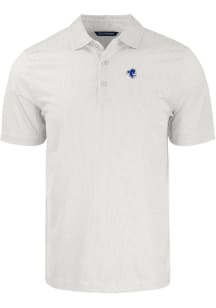 Cutter and Buck Seton Hall Pirates White Pike Symmetry Big and Tall Polo