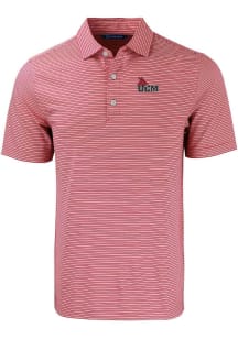 Cutter and Buck Central Missouri Mules Red Forge Double Stripe Big and Tall Polo