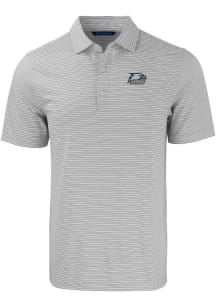 Cutter and Buck Georgia Southern Eagles Grey Forge Double Stripe Big and Tall Polo