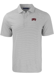 Cutter and Buck UNLV Runnin Rebels Grey Forge Double Stripe Big and Tall Polo