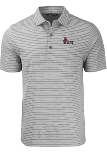 Cutter and Buck Central Missouri Mules Grey Forge Heather Stripe Big and Tall Polo