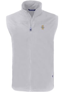 Cutter and Buck Idaho Vandals Big and Tall Grey Charter Mens Vest