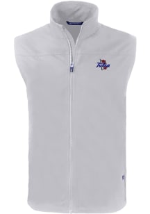 Cutter and Buck Tulsa Golden Hurricane Big and Tall Grey Charter Mens Vest