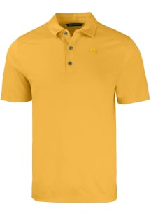 Cutter and Buck Iowa Hawkeyes Mens Gold Forge Short Sleeve Polo