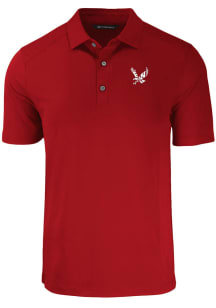 Cutter and Buck Eastern Washington Eagles Mens Cardinal Forge Recycled Short Sleeve Polo