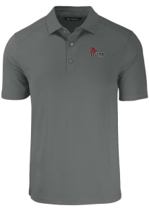 Cutter and Buck Central Missouri Mules Mens Grey Forge Short Sleeve Polo